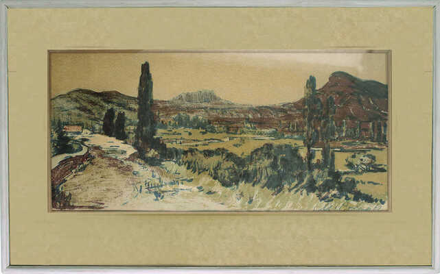 Ройтер Михаил Григорьевич. Южный пейзаж 